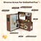 MDF Corner Kitchen Playset with Lights Sounds and Accessories